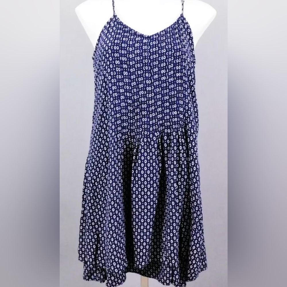 Time and True Women's Dress, Size LARGE (12/14)
Blue, 100% RAYON